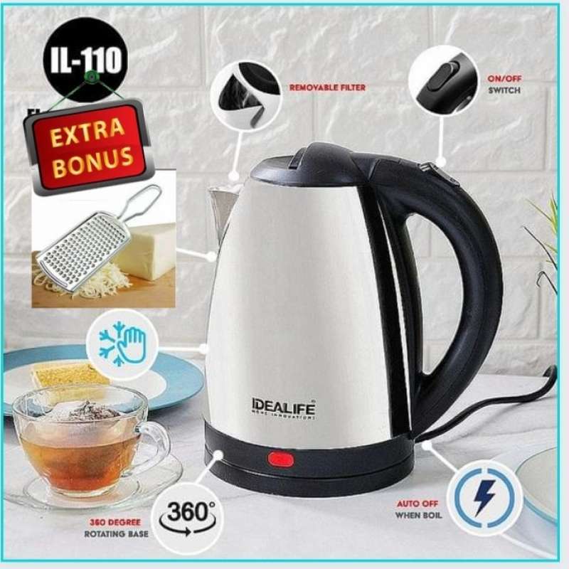 Jual ELECTRIC KETTLE 1.8 LITRE IL 110 TEKO PEMANAS AIR LISTRIK