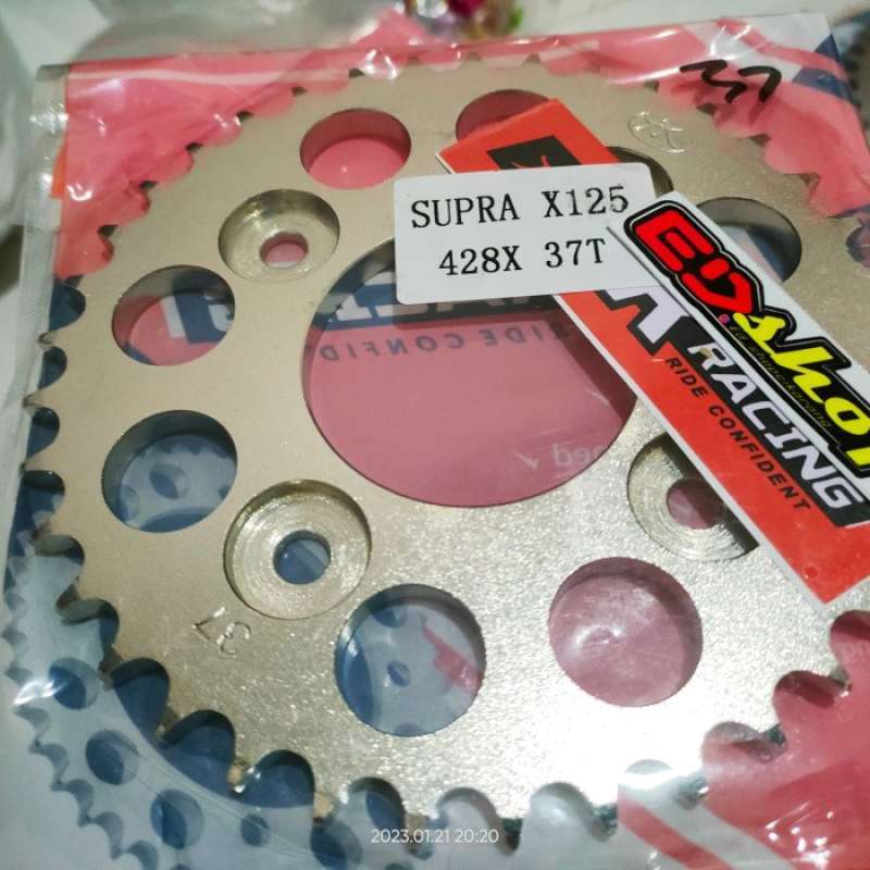 Gear set tk supra x 125 clearance