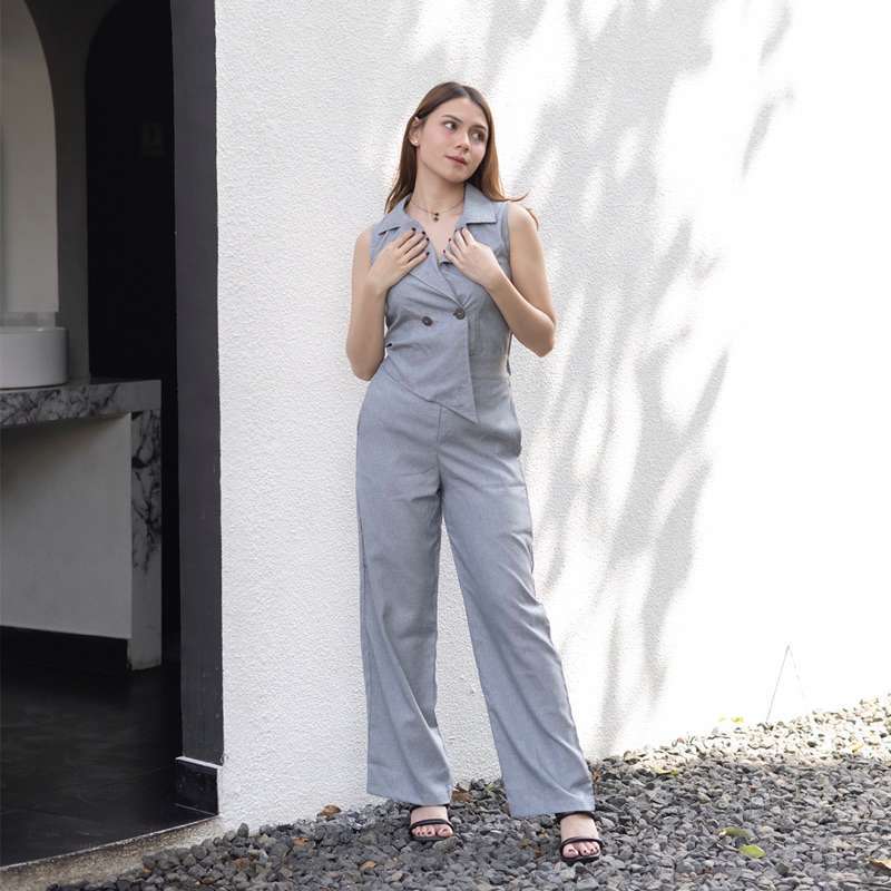 Promo Zs Emillie Jumpsuit Long Jumpsuit Jumpsuit Wanita