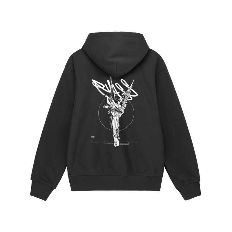 Jual Russ Sweater Hoodie Pria Angels Black Up To Big Size Di Seller Duta Com Store Sukasari Kota Tangerang Blibli