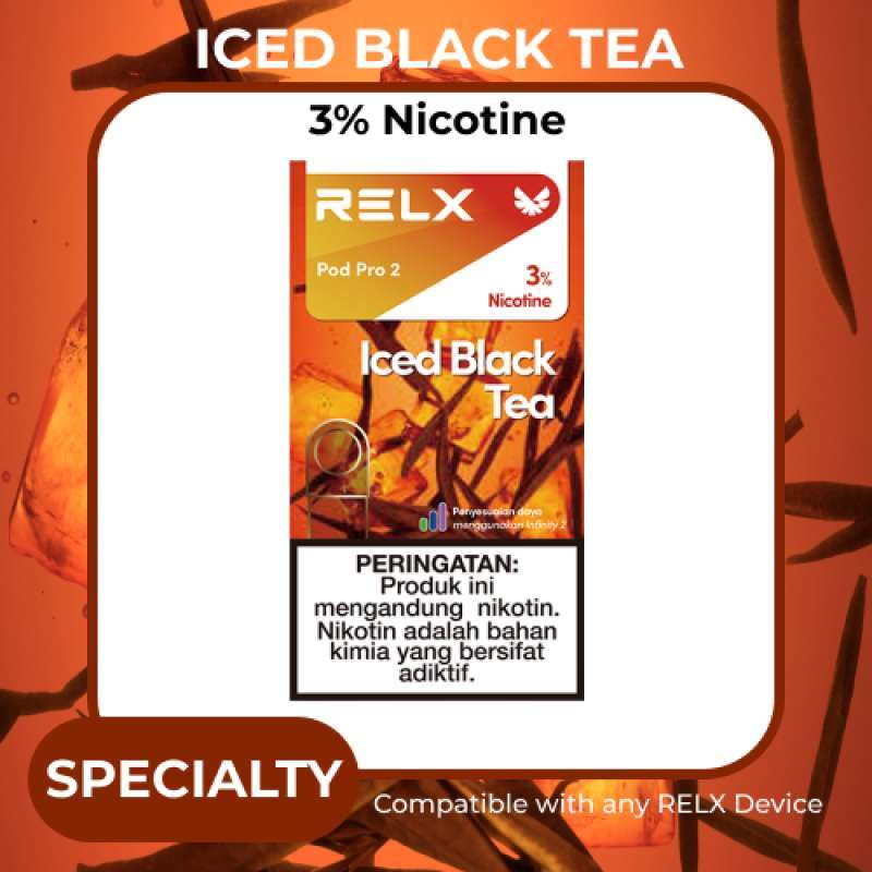 RELX Pod Pro 2 - Iced Black Tea (Isi 1 Pod) RELX Pod Pro 2 - Iced Black Tea (Isi 1 Pod)