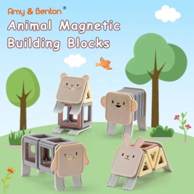 Amy & benton magnetic sales building blocks