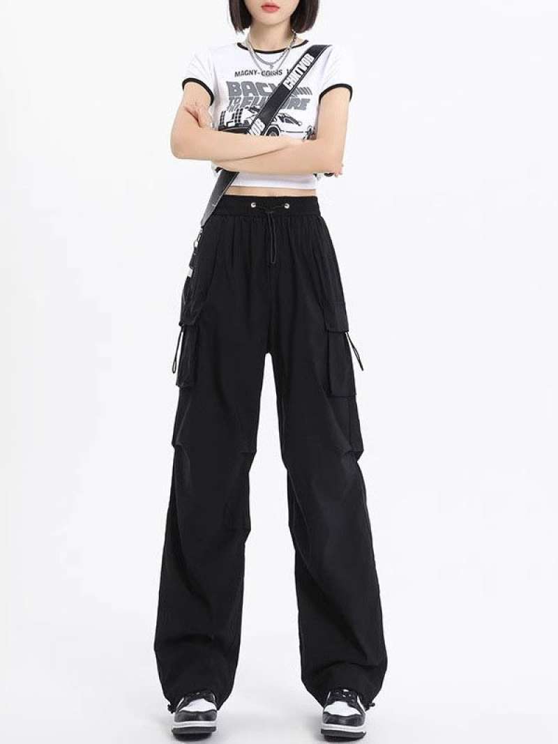 Cargo Jogging Converse Femme Logo Jeans Celana Cargo Misha Olive