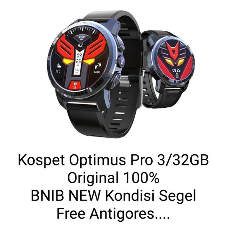 Promo Kospet Optimus Pro 3 32GB 4G LTE Dual OS Smartwatch Phone