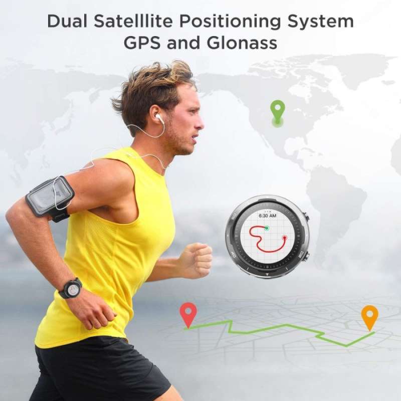 Promo Letscom ID216 Smart Watch Jam Tangan Pintar Fitness Tracker