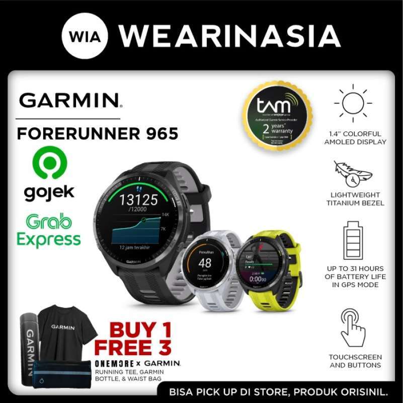 Jual garmin forerunner top 235 second