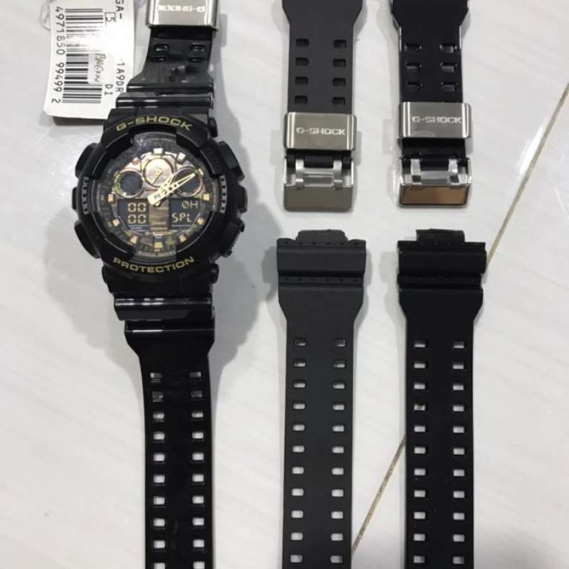 Tali jam g shock ga 100 new arrivals