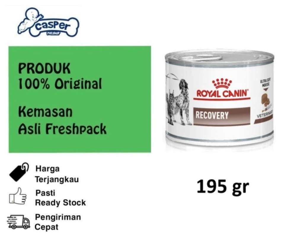Royal Canin Recovery Canned Untuk Anjing Kucing Harga Murah