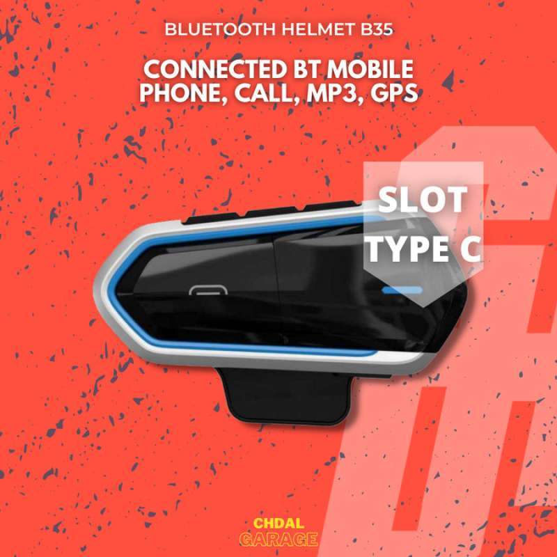 Promo TERLARIS HELMET BLUETOOTH B35 Diskon 50 di Seller owi store