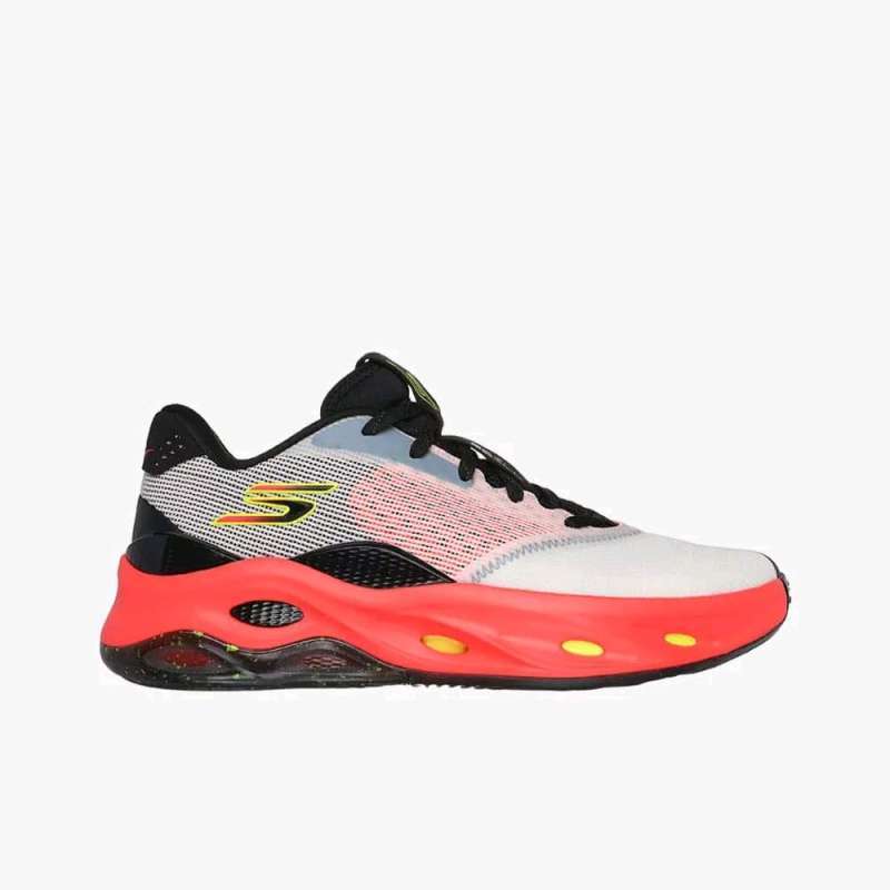 Skechers SKX FLOAT Men s Basketball Shoes White Orange