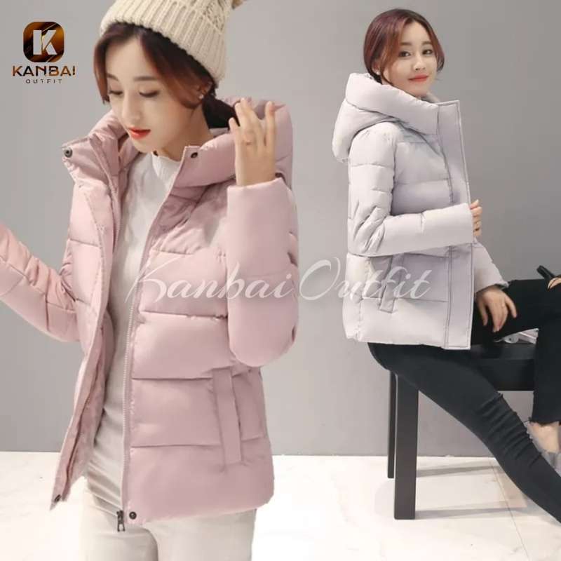 Jaket top winter wanita