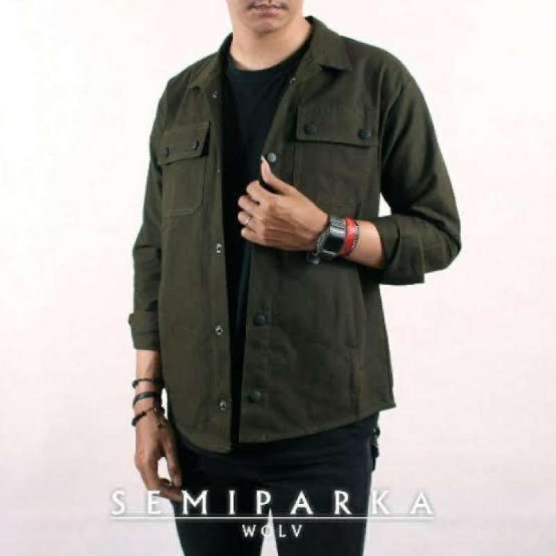 Jual Jaket Semi Parka Kemeja Semi Parka Kemeja Model Terbaru