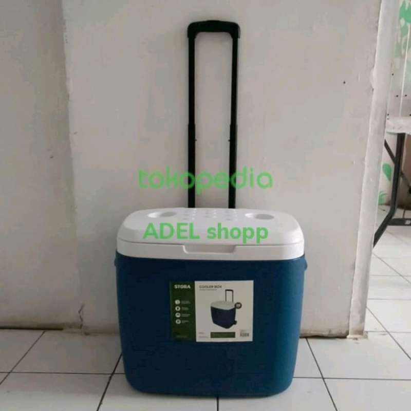 Cooler best sale box roda