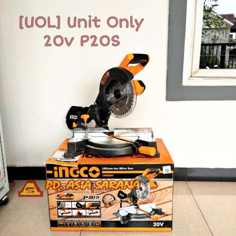 Miter saw on sale cordless ingco
