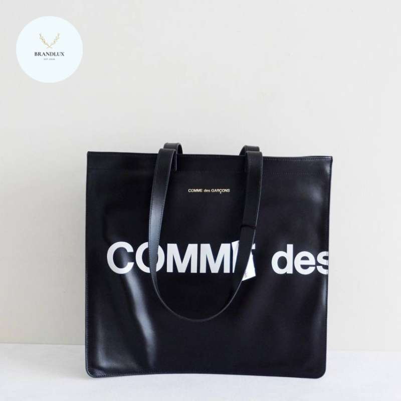 Cdg black tote bag top