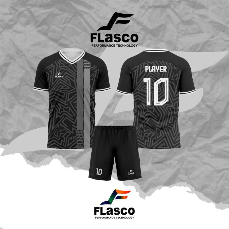 Promo Flasco Jersey Bola Jersey Futsal Full Printing Dri Fit