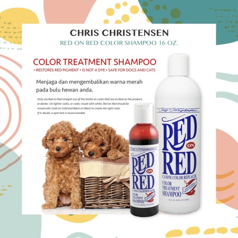 Chris christensen red deals on red shampoo