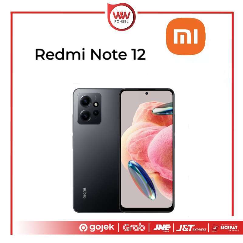 Hp Xiaomi Redmi Note 12 Ram 6GB Internal 128GB Garansi Resmi