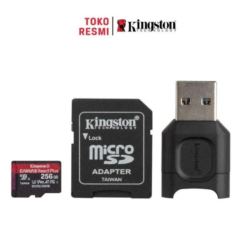Jual Kingston Microsd Card Canvas React Plus Class 10 Microsdxc