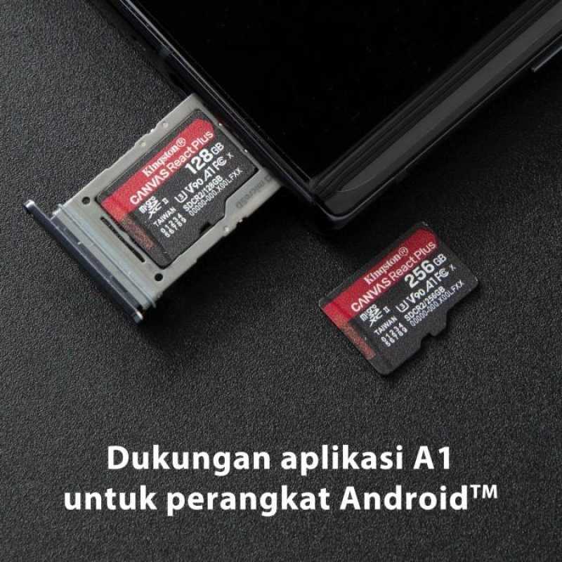 Jual Kingston Microsd Card Canvas React Plus Class 10 Microsdxc
