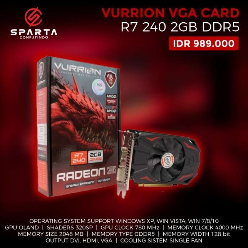 Jual Vga Card Ddr5 Second Original Murah Harga Diskon Februari