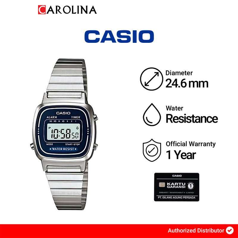 Promo Jam Tangan Casio LA670WA 2D Wanita Jakarta Diskon 35 di