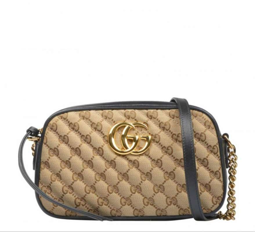 Gucci canvas camera bag best sale