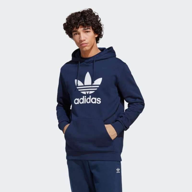 Harga hoodie adidas trefoil sale