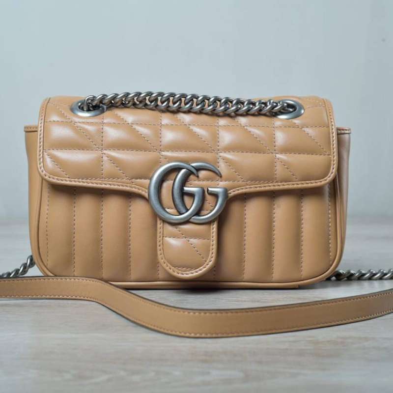 Gucci marmont matelasse small aof bag