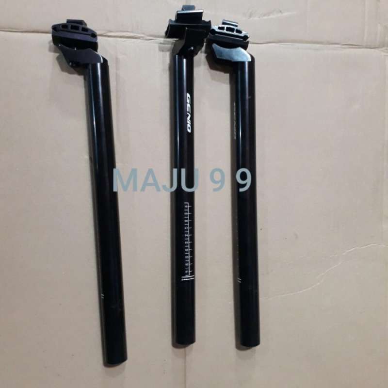seatpost sepeda 28.6 genio panjang 400mm alloy tiang jok