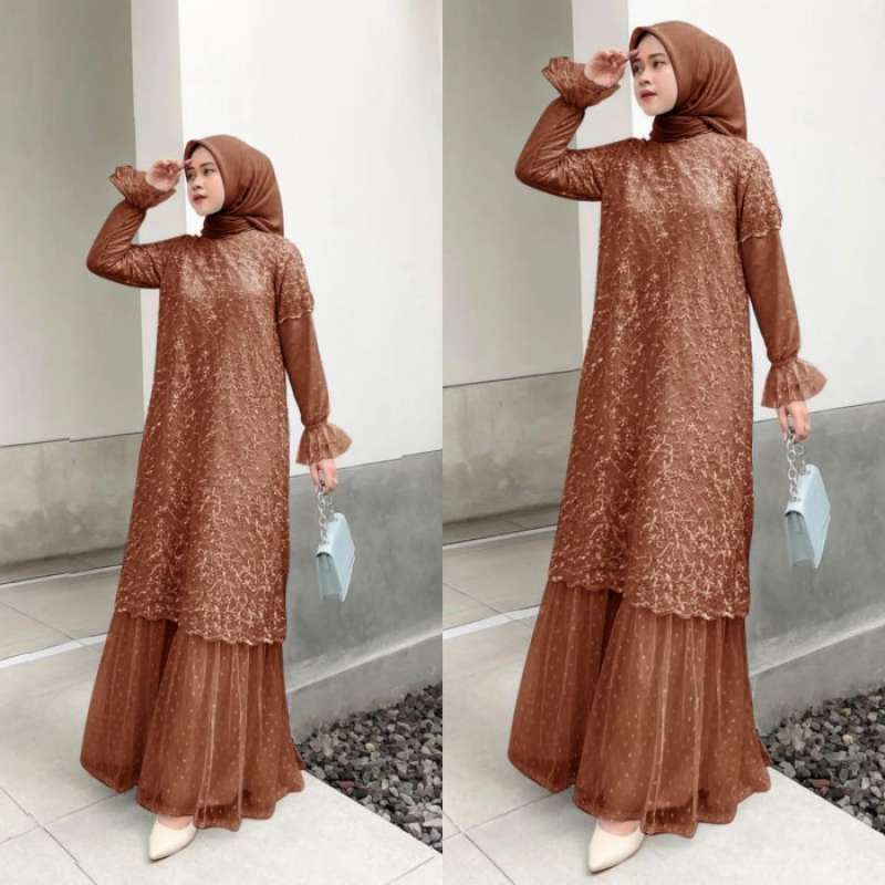 Promo Maxi Dress Wanita Full Tile Furing Gaun Pesta Modern Wedding Simple Xl Mocca Diskon 5 Di Seller Victoria Grosir Kalideres Kota Jakarta Barat Blibli