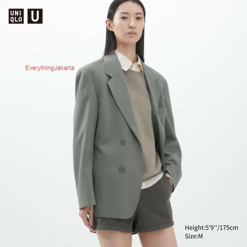Jual Jas Uniqlo Jaket Jersey Tailored Uniqlo U 458034 Original Cewek Blazer S 30 Natural Di Seller Everythingjakarta Bangka Kota Jakarta Selatan Blibli
