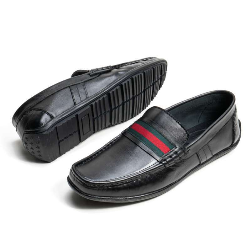 Promo Sepatu Slip On Pria Kulit Asli Loafers Formal Pantofel Fordza D8107 39 Hitam Diskon 27 Di Seller Supervice Id Batununggal Kota Bandung Blibli