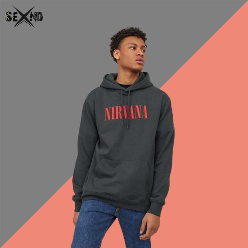 Hoodie store nirvana h&m