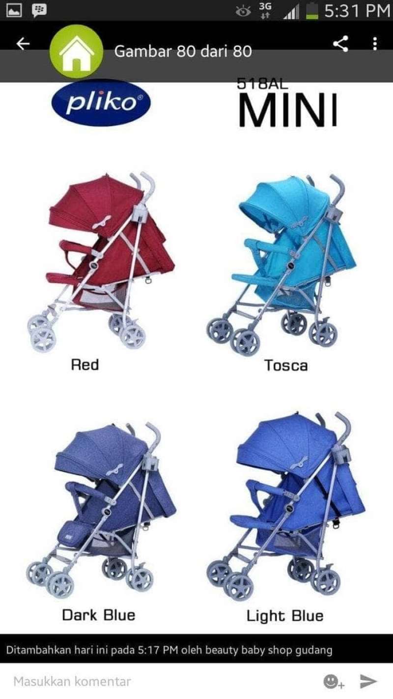 Stroller pliko mini 518 new arrivals