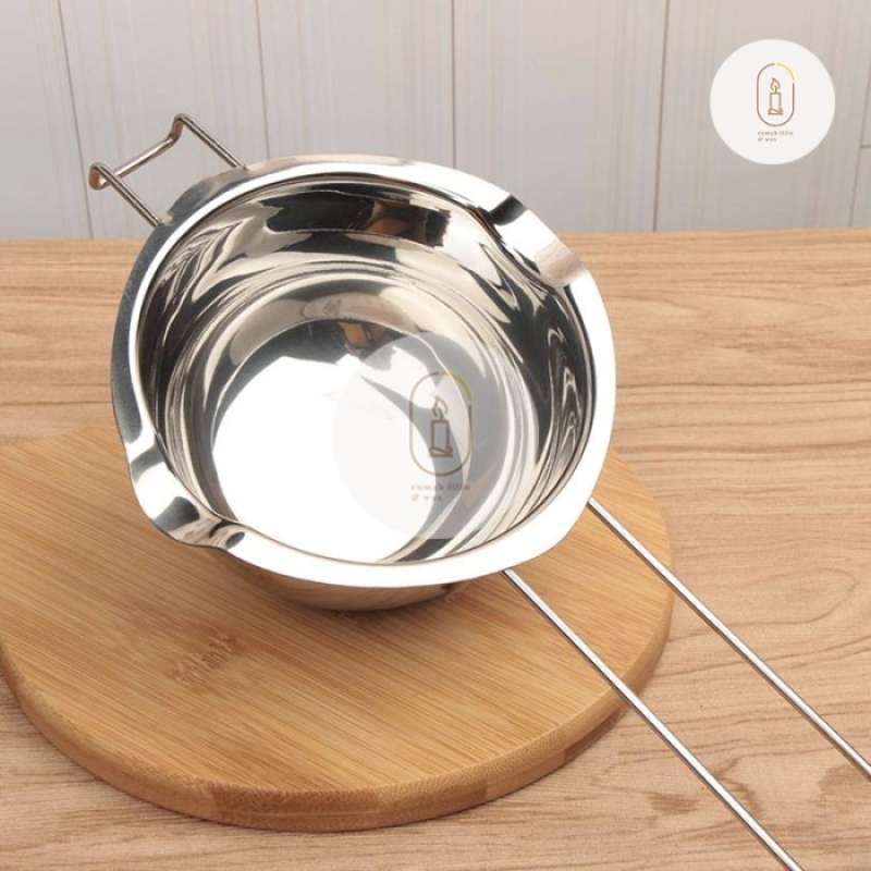 Promo Candle Soap Melting Pot Wax Double Boiler Stainless Steel