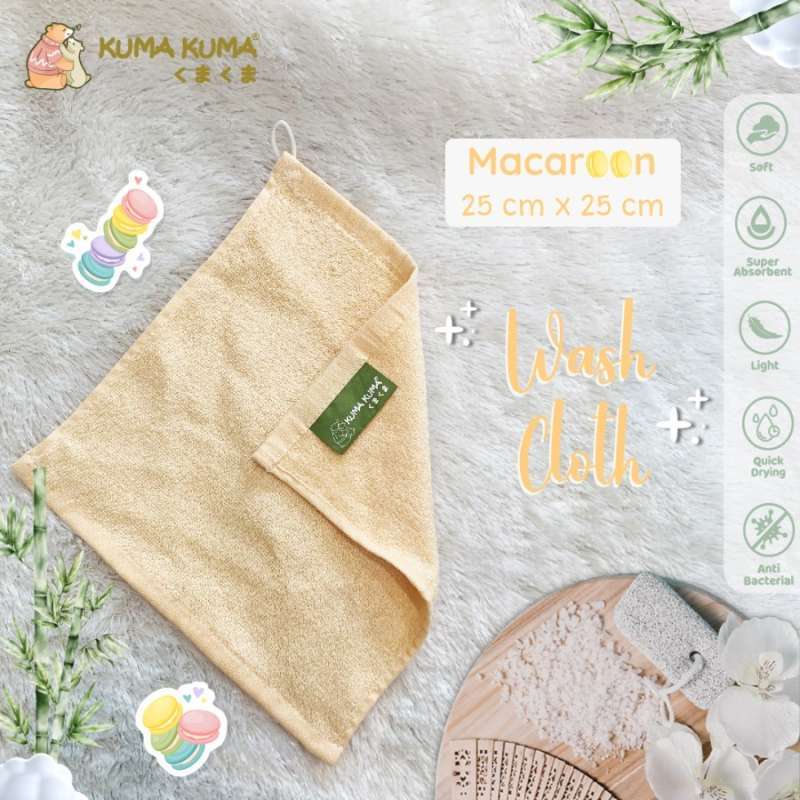 Kuma washcloth top