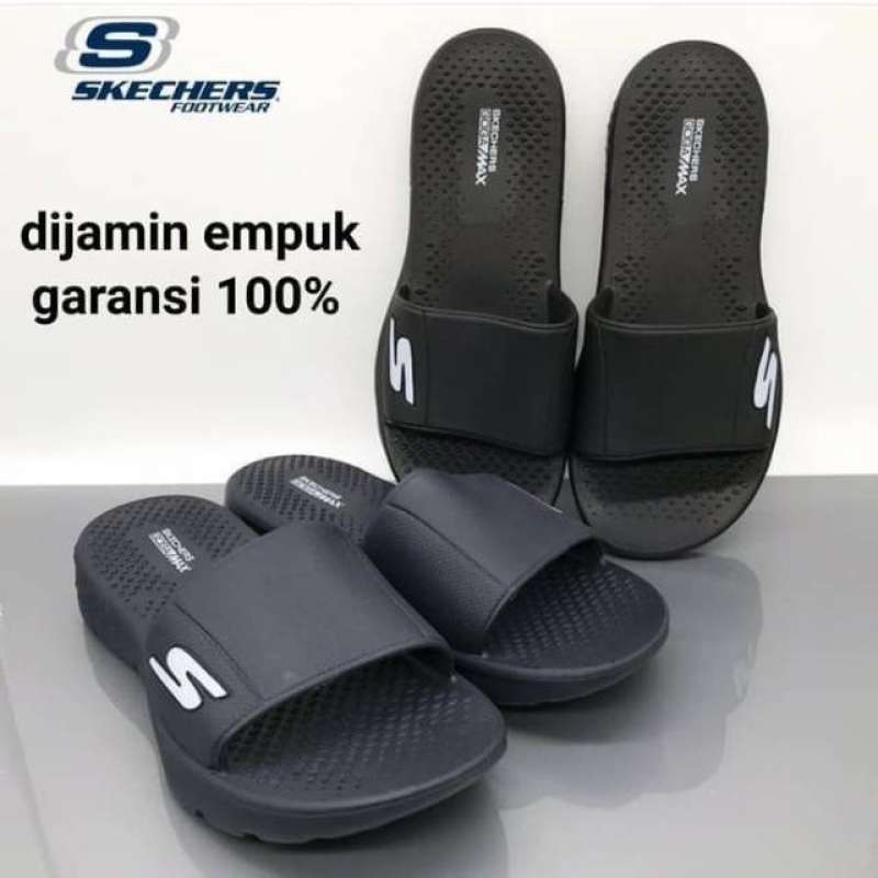 Jual Sandal Pria Skechers Slide Sandal Skechers Pria Skechers Sandal Gogamax Sandal 43 44 Abu Di Seller Jaya sportstation Cikunir Kab. Tasikmalaya Blibli