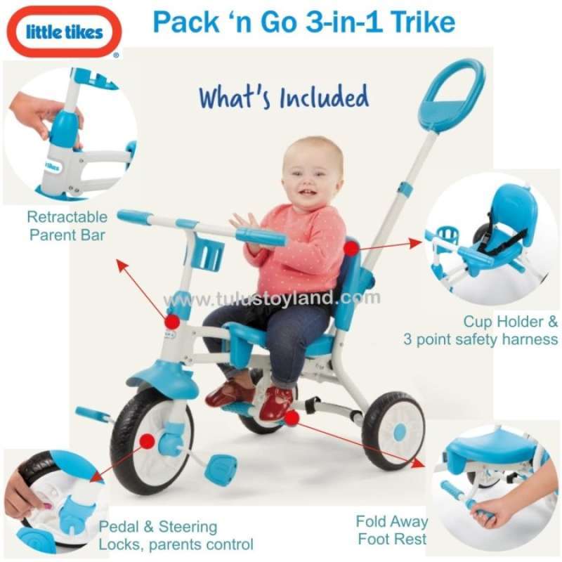 Pack n go 3 in deals 1 trike