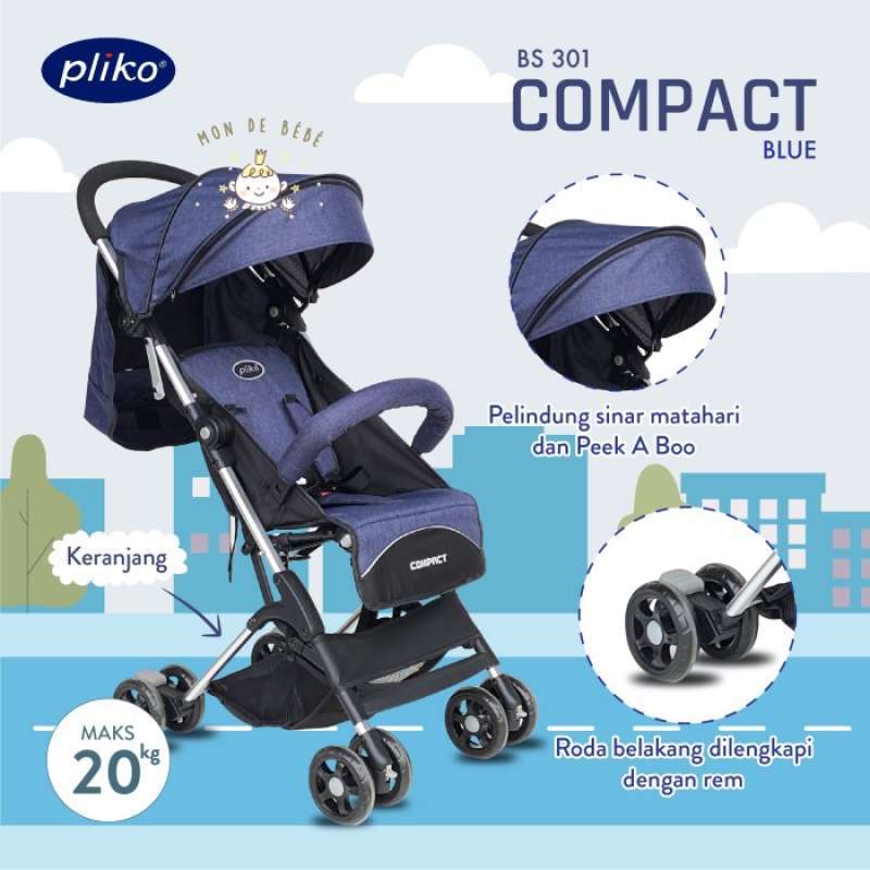 Stroller pliko compact sales