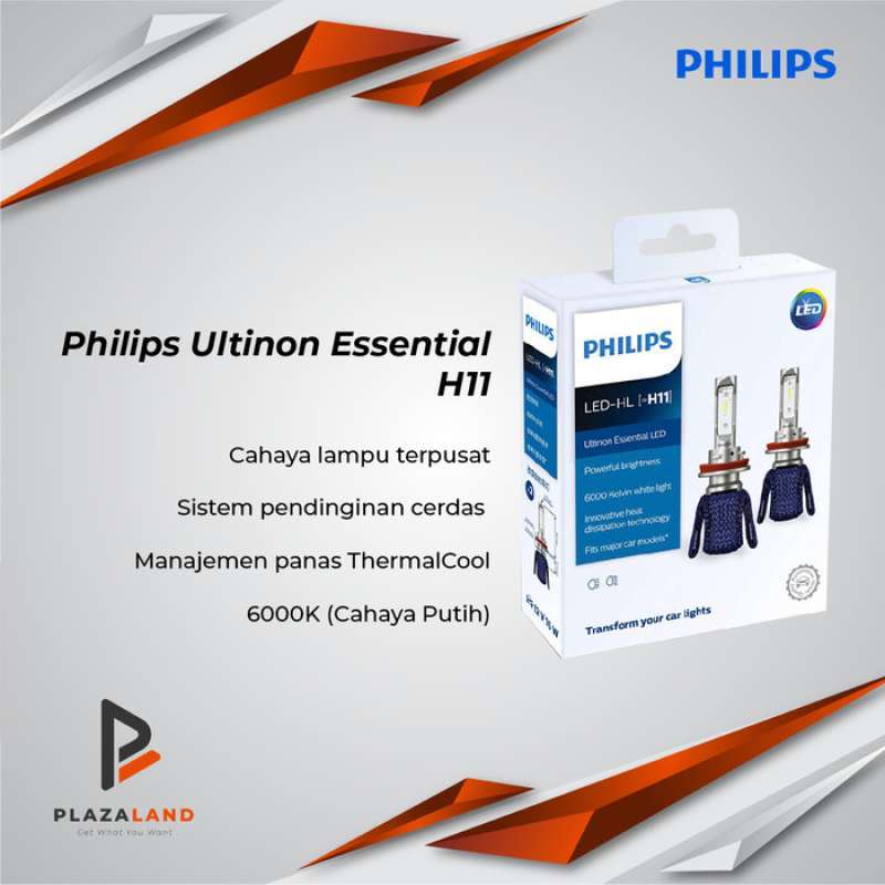 2x Philips Ultinon Essential G2 Led 6500k Hir2 12/24v 24w Px22d