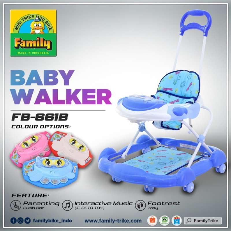 Baby walker family on sale