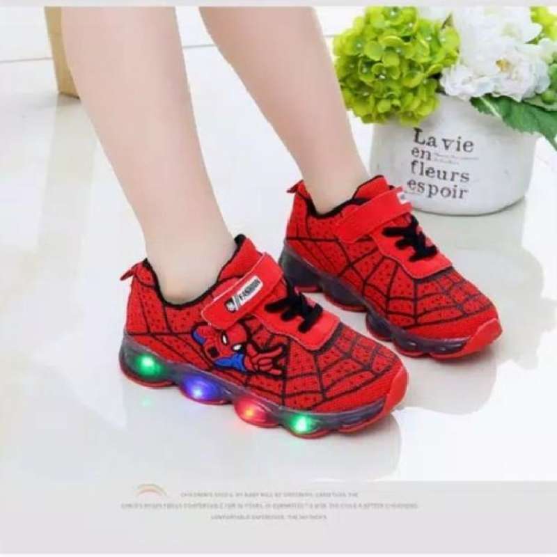 Kids Bebe Brand Shoes Sepatu Anak LED Sepatu Sneakers Kids