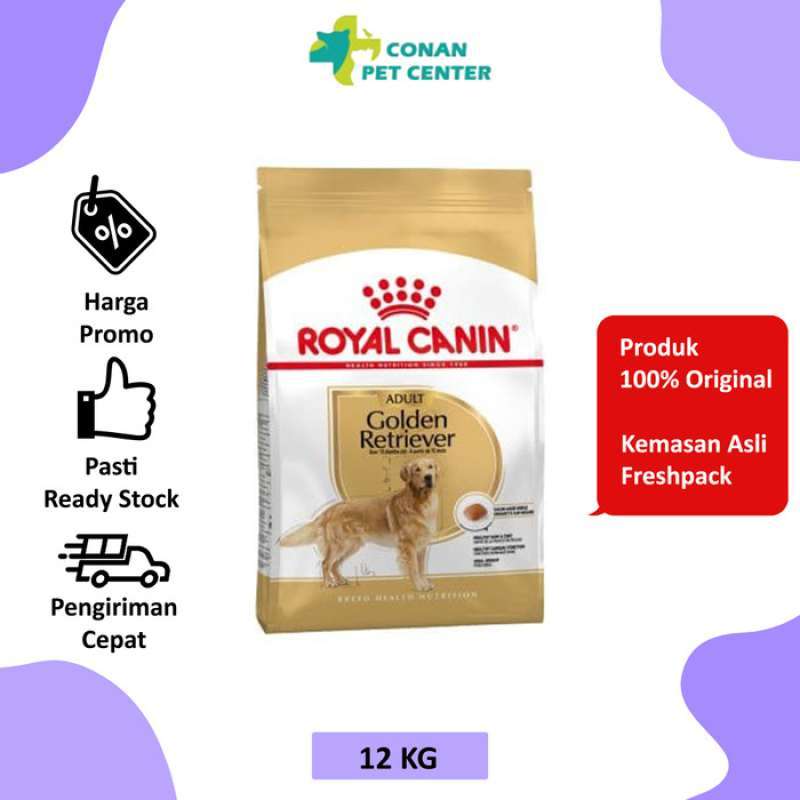 Promo Royal Canin Golden Retriever Adult 12 Kg Gojek Only Diskon