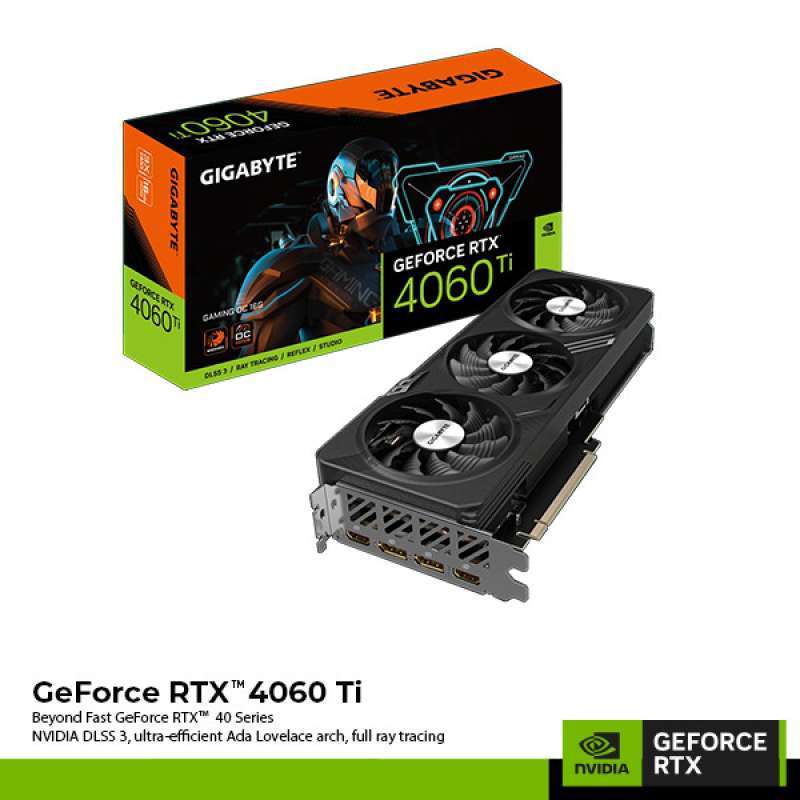 Jual VGA Card Gigabyte GeForce RTX 4060 Ti GAMING OC 16G 16GB