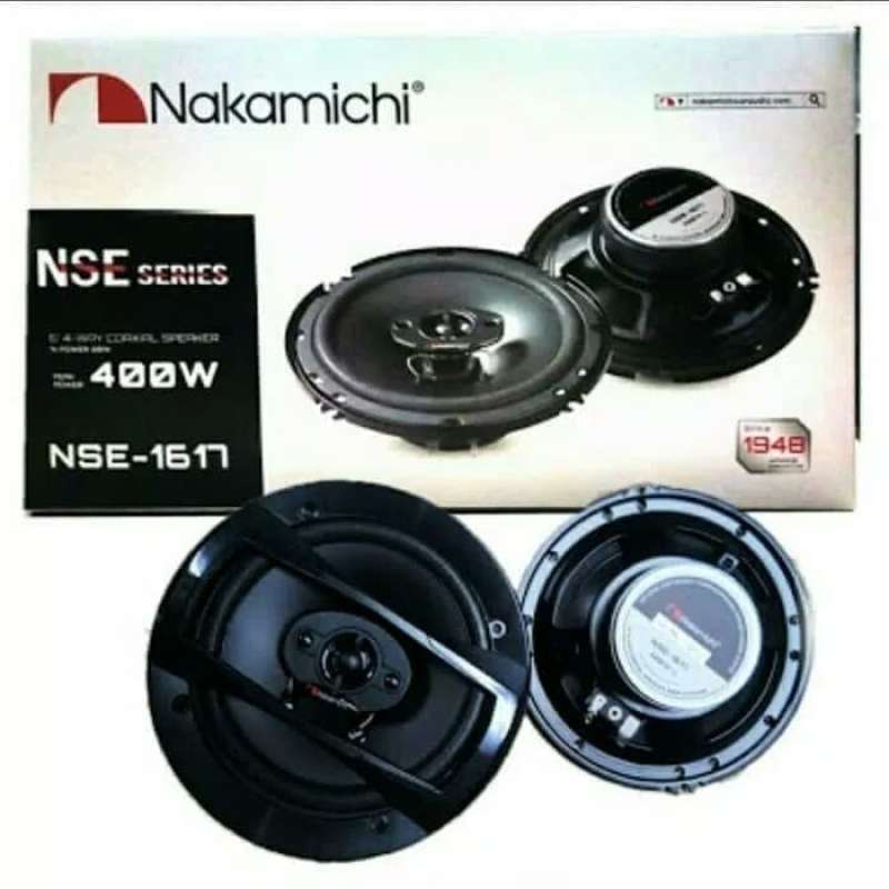 Jual speaker coaxial nakamichi NSE 1617 xpander di Seller Retail