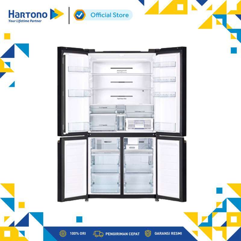 Hitachi Kulkas Multi Door Refrigerator RWB70VGD3XMIR