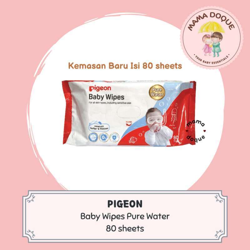 Pigeon pure shop water baby wipes