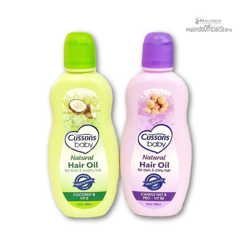 Promo Natural Hair Oil Cussons Baby 100ml Diskon 23 di Seller