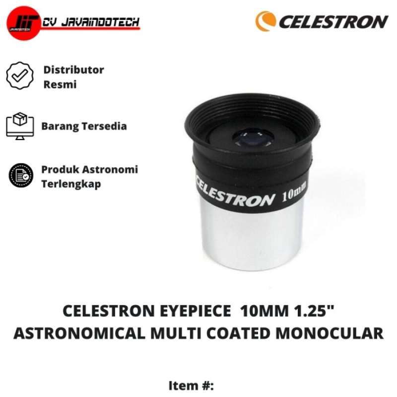 Promo Eyepiece Celestron 10mm 1.25 Astronomical Multi Coated